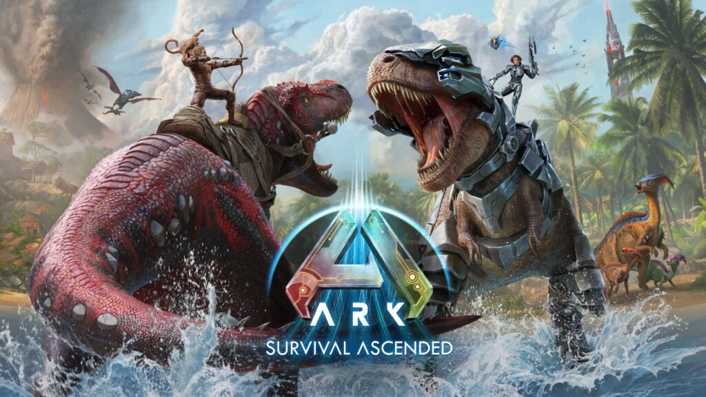ARK: Survival Ascended resmi oyun kapağı ve ana görseli